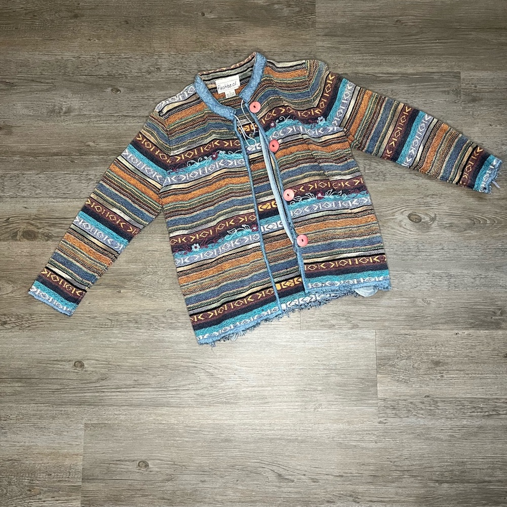 Vintage Striped Jacket